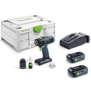 FESTOOL Акумулаторен винтовърт T 18+3 TBX 4,0 I-Plus