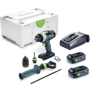 FESTOOL Акумулаторен ударен винтовърт QUADRIVE TPC 18/4 TBX4,0 I-Plus